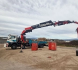 Fassi F1650RA.2.28 crane with jib