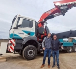 Fassi F1650RA.2.28 crane with jib