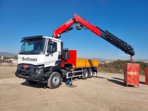 A Fassi F345RB crane for Bedtrans