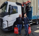 Fassi F545RA.2.26 crane delivery