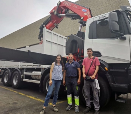 Fassi F710RA.2.28 delivery