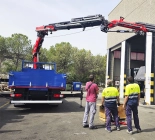 Fassi F315RB.2.25 crane delivery