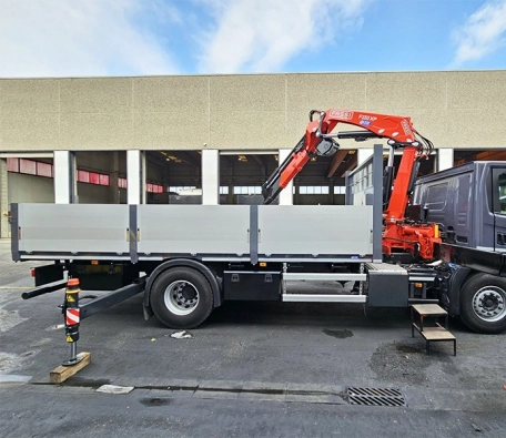 Fassi F235A.25 delivery + fixed body