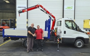 Fassi F32A.0.22 + fixed body delivery