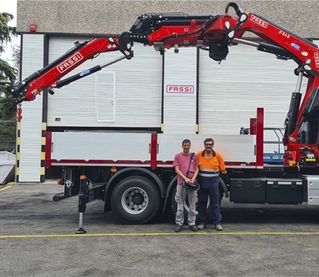 Fassi F545RA.2.26 delivery