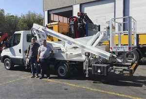 Multitel Pagliero HX200 aerial platform delivery