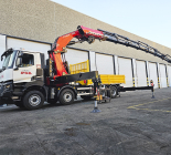 Fassi F1450R-HXP Knuckle boom crane delivery