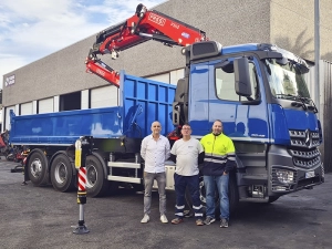 Fassi F345RB.2.26 Crane delivery