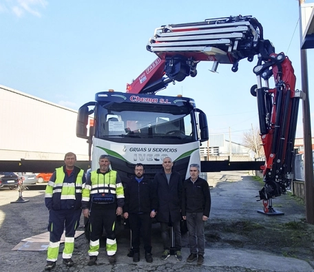 Fassi F990RA.2.28 knuckle boom crane