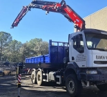 Fassi F345RB.2.26 knuckle boom crane delivery