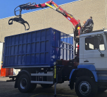 Liv L80Z forestry crane delivery