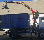 Liv L80Z forestry crane delivery