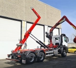 Liv recycling crane + Marrel hooklift