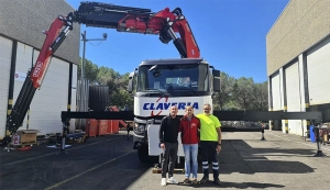 Fassi F1750RL Techno crane delivery