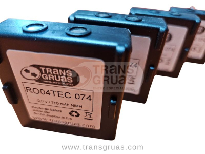 Compatible battery for radio control Hetronic