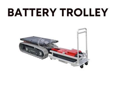 Battery trolley for multiloader