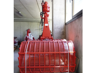 500 kg. farming clamshell bucket with rotator - A‐070563