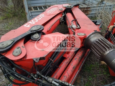 Used crane Fassi 300AXP.26 for spares