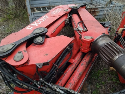 Used crane Fassi 300AXP.26 for spares