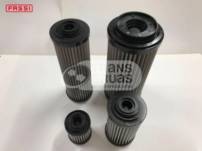 Return filter for hydraulic cranes