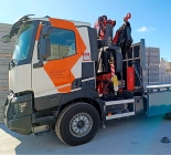 Fassi F345RB Knuckle boom crane