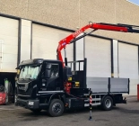 Fassi F95A knuckle boom crane + fixed body