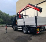 Fassi F95A knuckle boom crane + fixed body