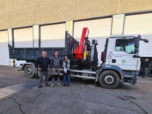 Fassi F195A knuckle boom crane