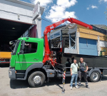 Fassi F115A knuckle boom crane