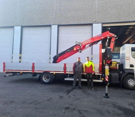 Fassi F165A.2 knuckle boom crane