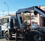 Fassi F275A knuckle boom crane