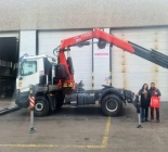 Fassi F365 used knuckle boom crane