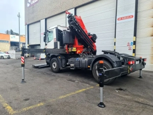 Fassi F365 used knuckle boom crane