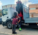 Entrega grúa Fassi F485RA