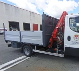 Fassi F65B knuckle boom crane delivery