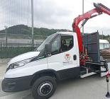 Fassi F65B knuckle boom crane delivery