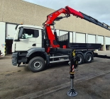 Grúa Fassi F710RA + caja desmontable