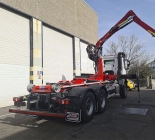 Liv L120Z recycling crane + Marrel AL20 Hooklift