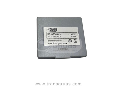 Compatible Hetronic battery for crane radio control
