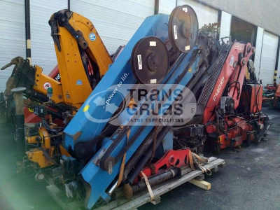 Used HM2420 crane for spare parts
