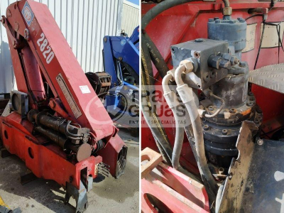 Used crane for spare parts HMF2820K6