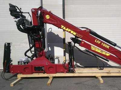 L100K78 recycling foldable crane