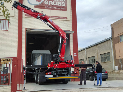 Grúa hidráulica Fassi F125A