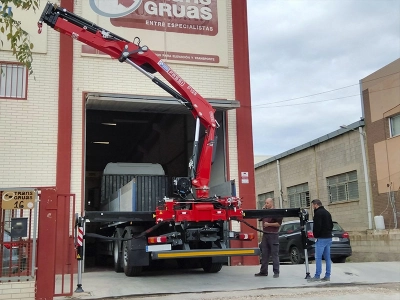 Grúa hidráulica Fassi F125A