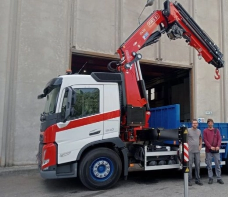 Fassi F455RA.2.28 delivery