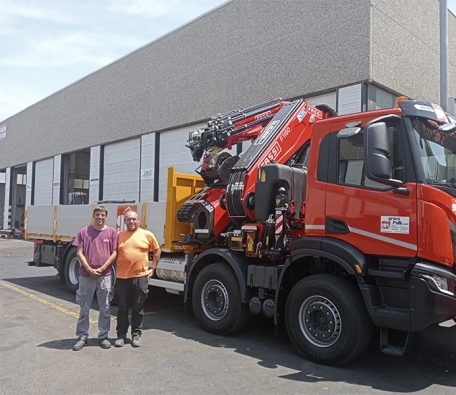 Fassi F1150RA.2.28 delivery