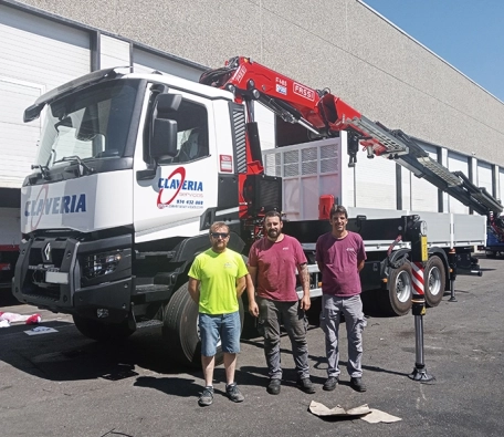 Fassi F485RA.2.26 delivery to Clavería Servicios