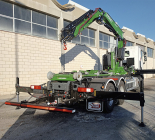 Fassi F345RB.2.28 knuckle boom crane delivery