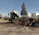 Fassi F345RB.2.28 knuckle boom crane delivery