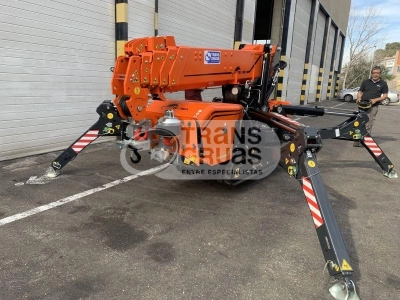 selling of mini crawler telescopic cranes in transgruas